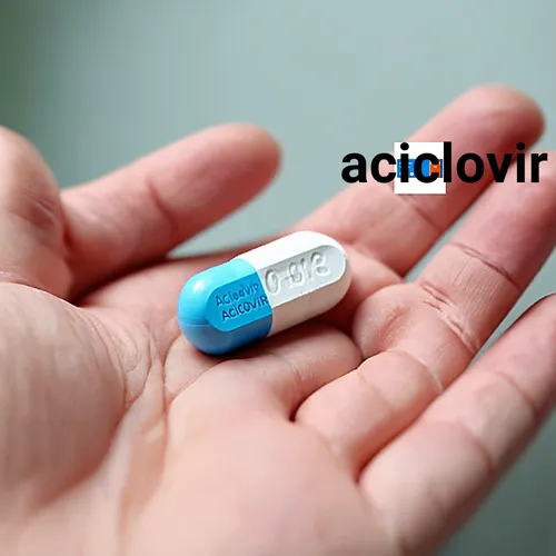 El aciclovir se vende con receta